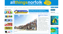 Desktop Screenshot of allthingsnorfolk.com